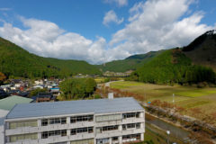 遠阪小学校空撮